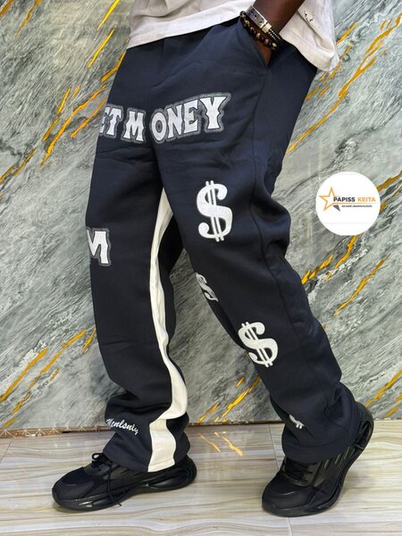 Jogging homme avec motif dollar
