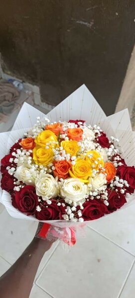 Bouquet de roses élégantes