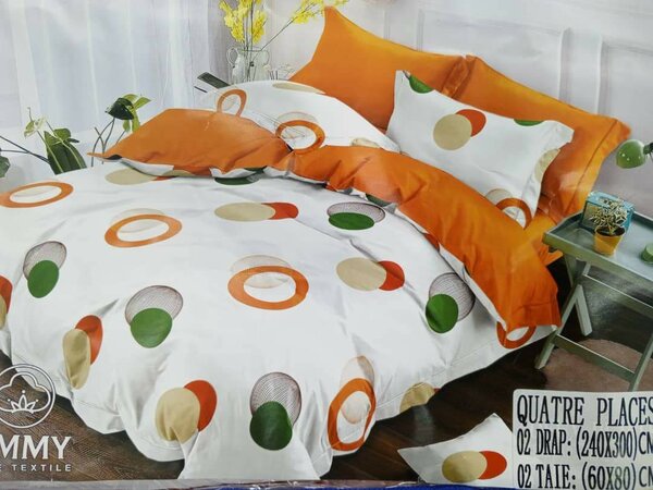 Draps confortable 4 places