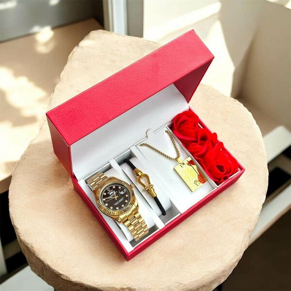 Coffret Cadeau Montre et Bijoux