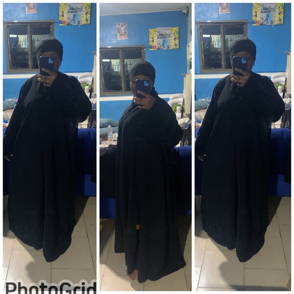 Abaya noire élégante