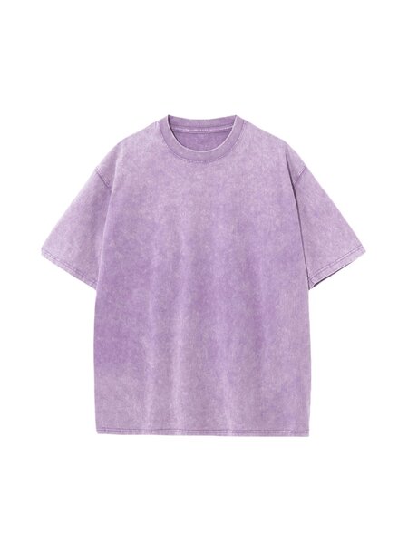 T-shirt vintage unisexe violet
