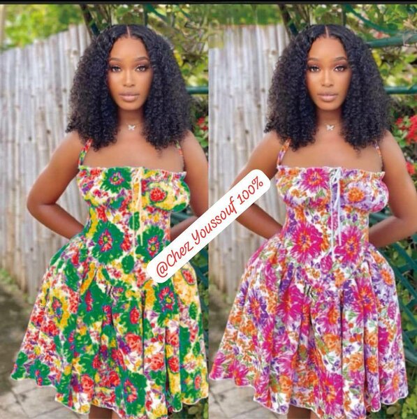 Robe d'été fleurie chic