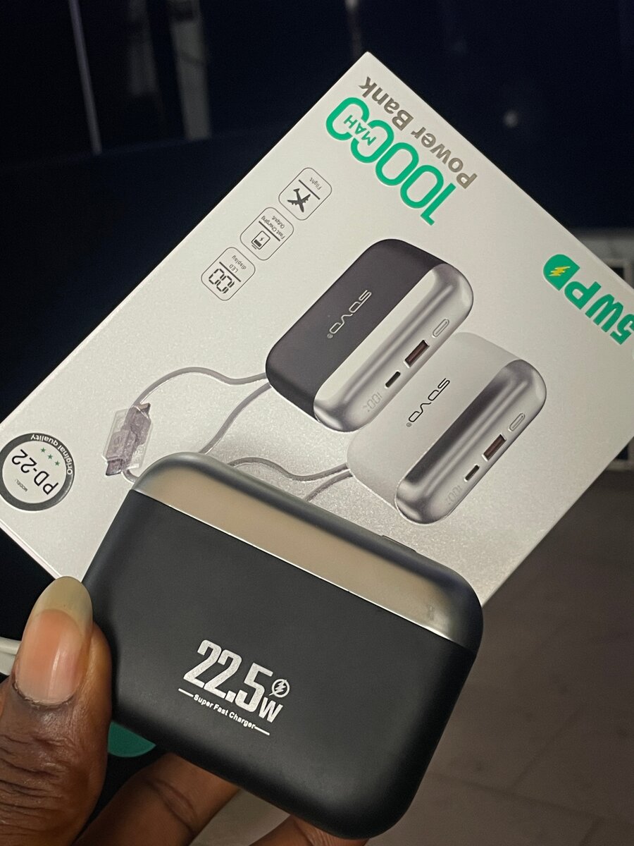 22.5W Fast Charging Power Bank