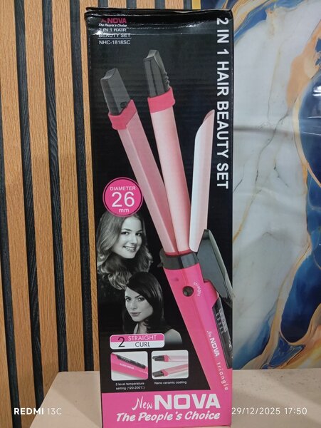 Fer à lisser boucleur Nova 2&1