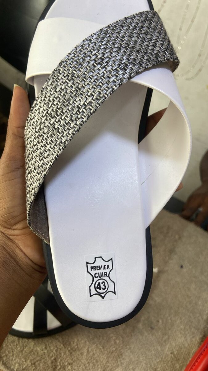 Sandales en cuir pour hommes