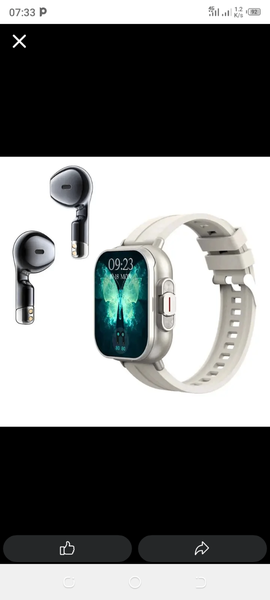 Montre connectée avec écouteurs