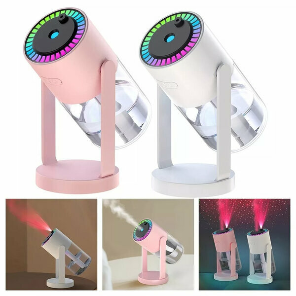 Projecteur humidificateur d'air décoratif 3-en-1