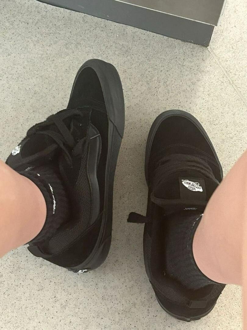 Vans sneakers noirs unisexes