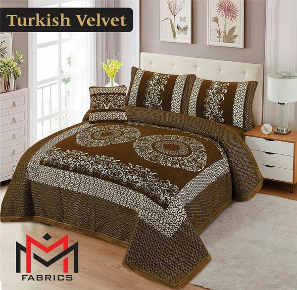 Turkish Valvet Bedsheet