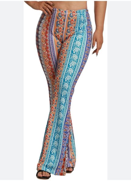 Pantalons évasés bohèmes