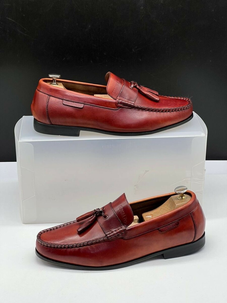 Mocassins en cuir pour hommes