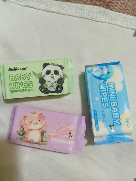 Lingettes  doux et hygiénique