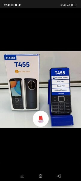 Tecno T455 Téléphone Portable