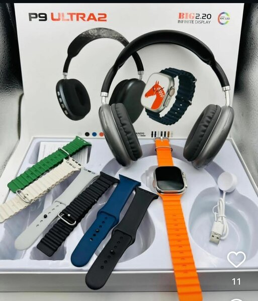 Montre connectée et casque P9