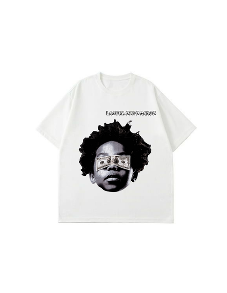 T-shirt blanc unisexe graphique
