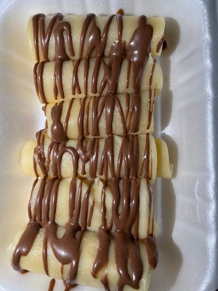 Crêpes au chocolat gourmandes