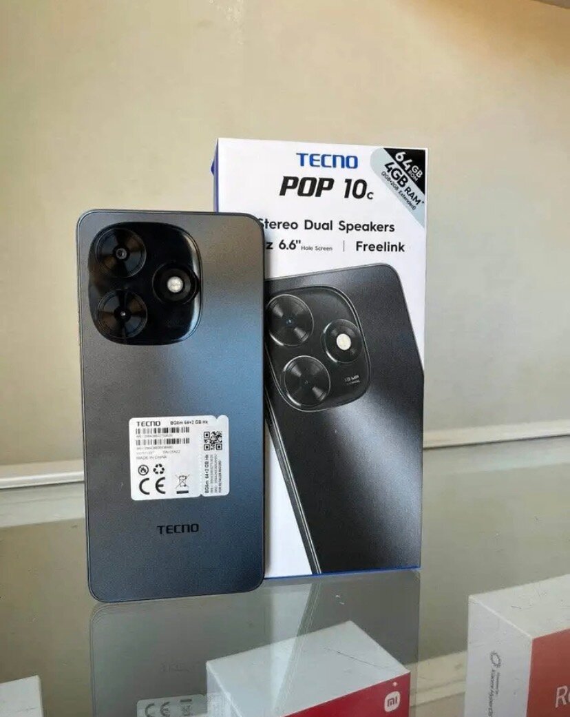 Tecno POP 10c Smartphone 6.6'' 90Hz