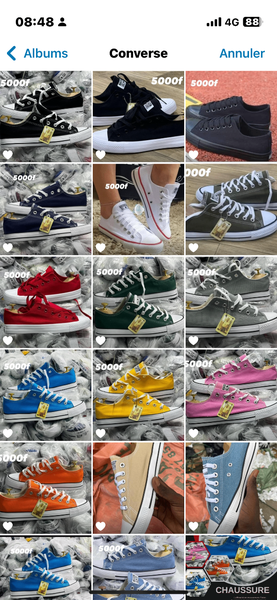 Converse homme et femme