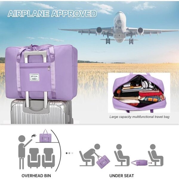 Sac de voyage pliable, Sac fourre-tout de voyage