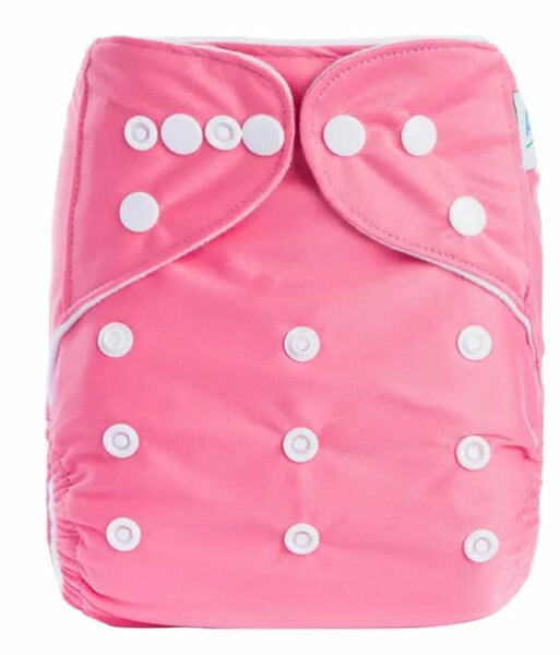 Couche Lavable Réutilisable Rose