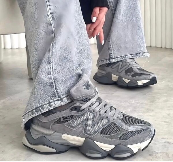 Baskets grises mode homme