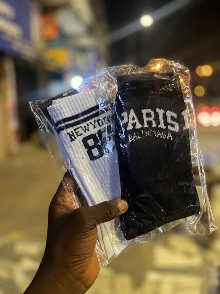 Chaussettes Sports à Motifs Urbains