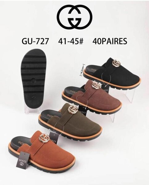 Gucci Mules Homme - Chaussures Confortables