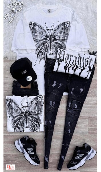 Complet t-shirt pantalon sans la chaussure