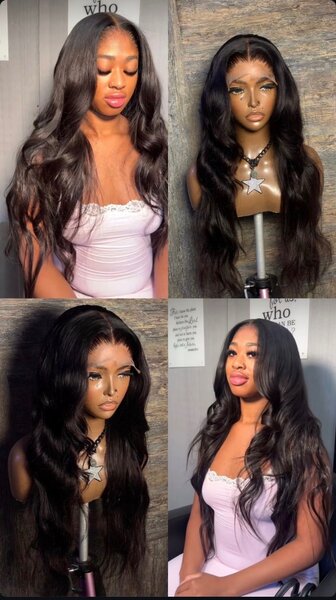 24 inches with transparent closure      Grade 11a