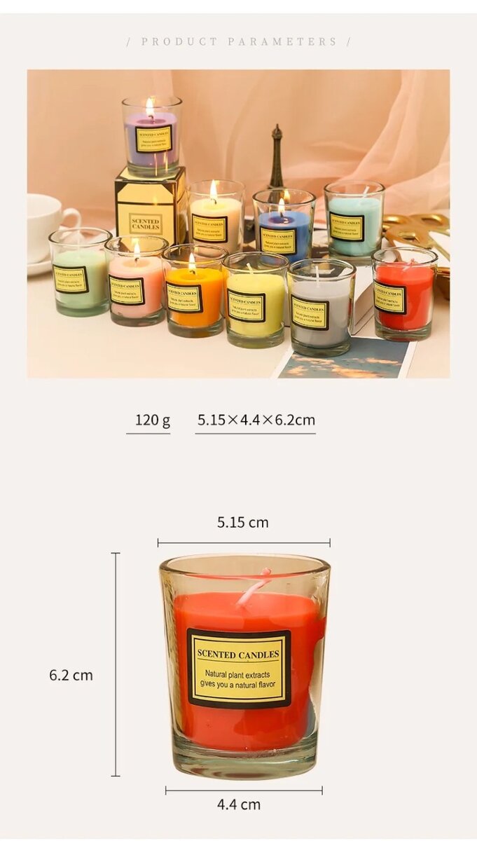Scented candles