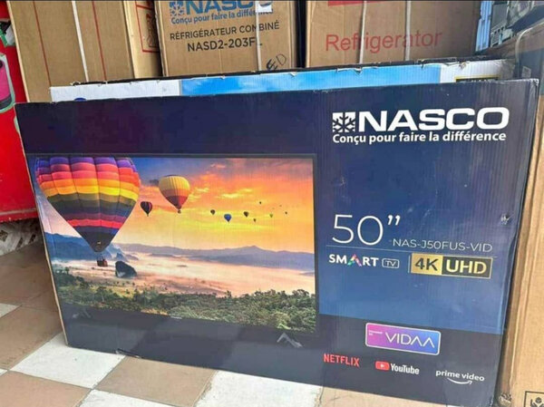 Téléviseur Smart TV Nasco 50" 4K UHD