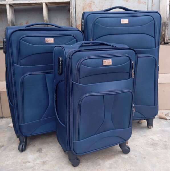 Set de Valises Trolley Bleu