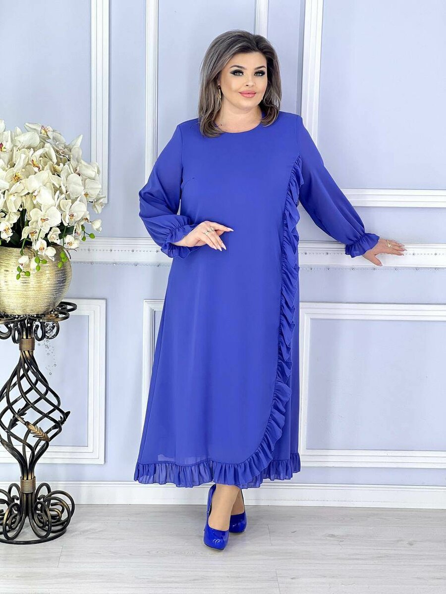 Трапеция шифон валан