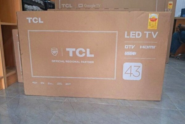 TCL 43inches television, smart