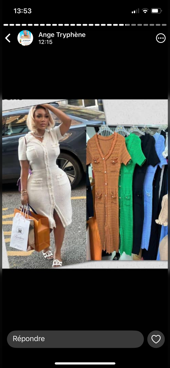 Robe élégante moulante