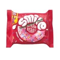 Donut cake smile Strawberry (1 Box in 6pcs)