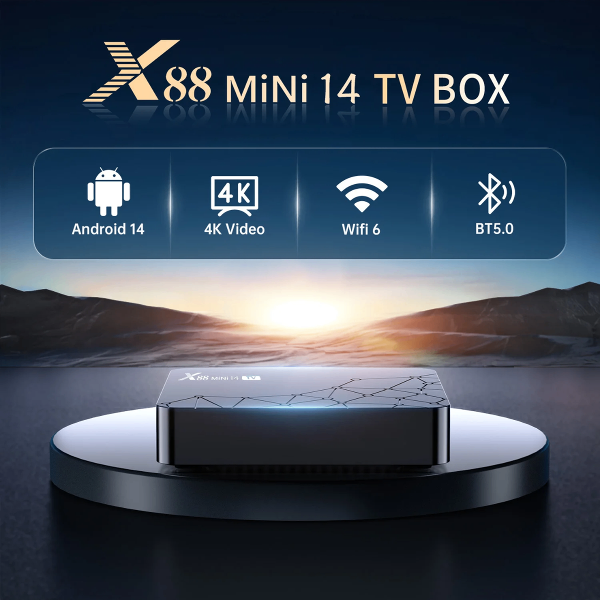 Box TV X88 Mini 14 4K
