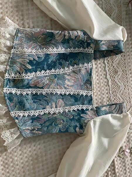 Тренч-блузка