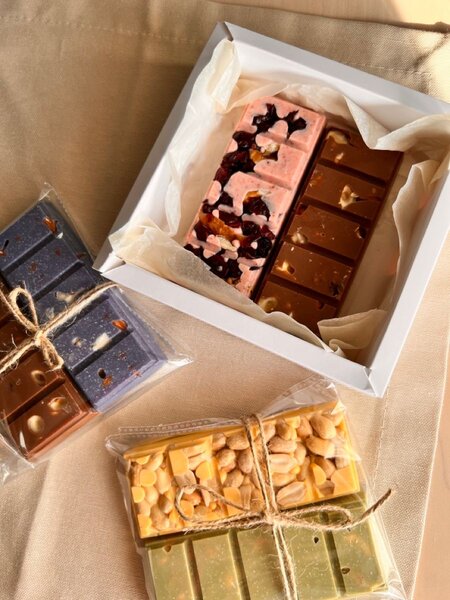 Tablettes de chocolat de 60g