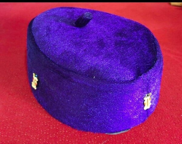 Chapeau pois baoulé