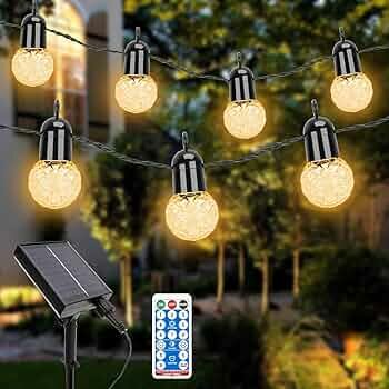 Guirlande Lumineuse Solaire Extérieure Télécommande