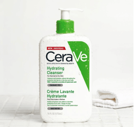 Cerave hydrating cleanser