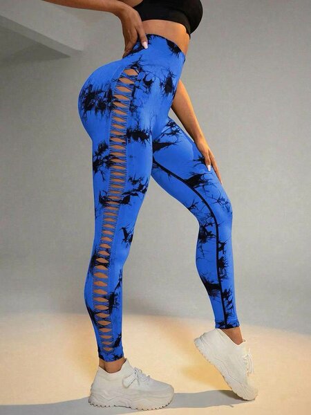 Leggings fitness colorés femme