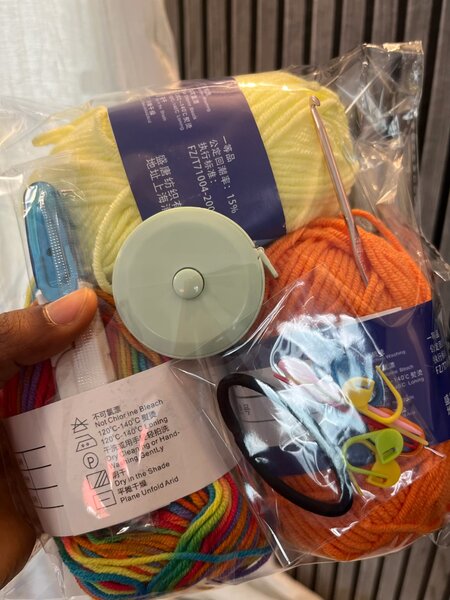 Kit de fil à tricoter