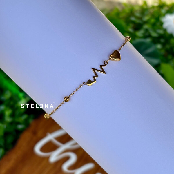 Bracelet élégant doré ECG