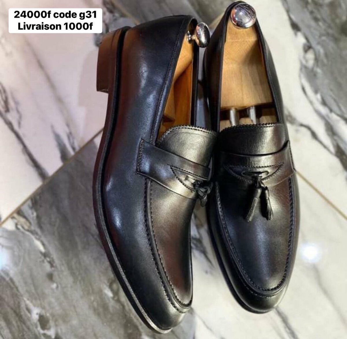 Mocassins en cuir classique