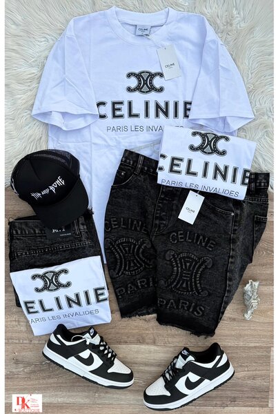 Ensemble T-shirt et Short Celinie