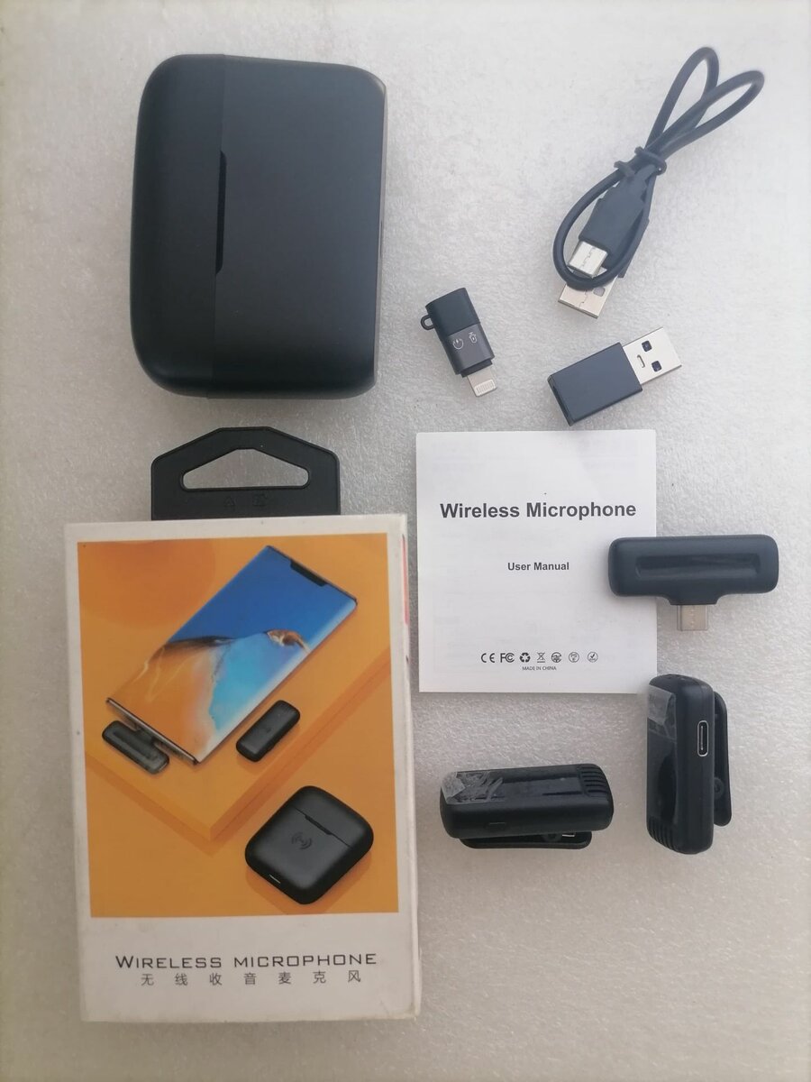 Wireless Lavalier lapel Microphone