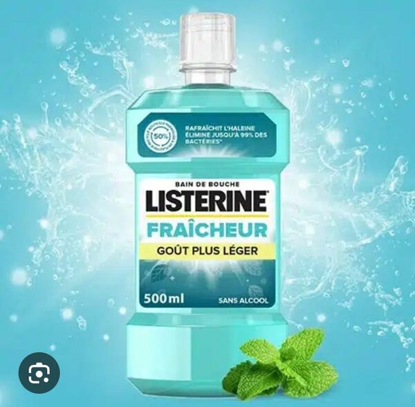 Listerine Mint Mouthwash 500ml